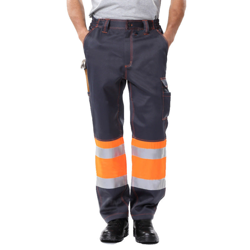 Outdoor-Arbeitshose für den Bau mit reflektierenden Elementen
