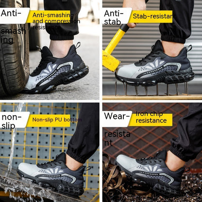 Anti-Smashing- und Anti-Penetrations-Arbeitssicherheitsschuhe